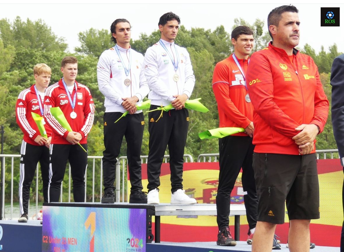 CAMPEON de Europa Sub23 C2 500 m en Bratislava !!